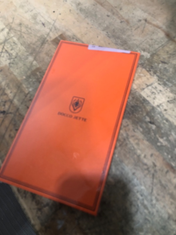 Photo 1 of **FACTORY SEALED** Docco Jette Compatible with iPhone 14 Pro Max Wallet Case, Italian Genuine Leather Case for iPhone 14 Pro Max with Card Holder Built-in Magnets for MagSafe Charging-Deep Purple