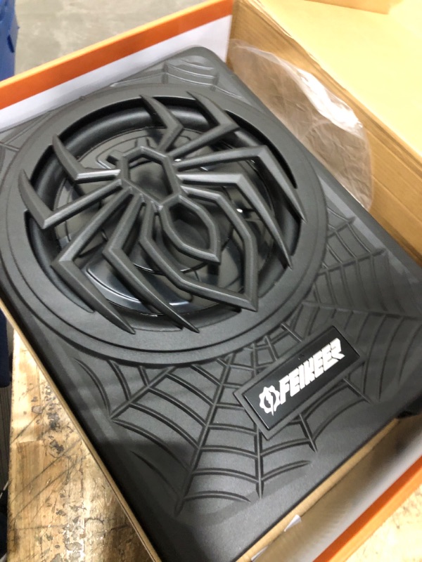 Photo 1 of *NO POWER CORD TO TEST FUNCTION* NEW 10" 1200W Subwoofer,RGB Slim Underseat Car Subwoofer and Amp Package.Under Seat Subwoofers with Amp,Individual Control for Low Pass/Gain/Boost Bass.Deep Bass Perfect for Truck/SUV/Jeep/MPV