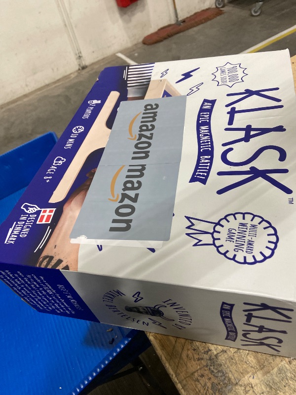 Photo 1 of **FACTORY SEALED** KLASK: The Magnetic Award-Winning Party Game of Skill - for Kids and Adults of All Ages That’s Half Foosball, Half Air Hockey