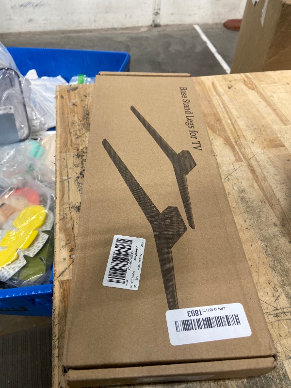 Photo 1 of (Upgraded Version)Metal Base TV Legs for TCL TV Stand Legs 70" 75" 70S446 75S451 75S453 75S455 75S421 75S423 75S425 75S431 75S435 75S433 75S555 75S551 75S553 75S446, TV Feet for Roku TV Stand Legs