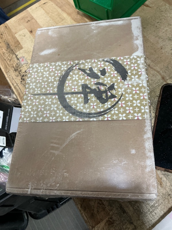 Photo 1 of **HAS SAND LEAKING FROM BOX AND PAKAGING** Artcome Japanese Zen Sand Garden for Desk - Home, Office Desk Accessories - Crafted Meditation Therapy Rectangle Tray - Mindful Relaxation Tool for Stress Relief