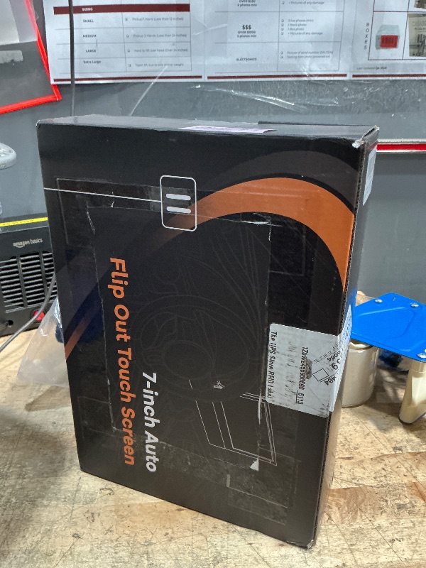 Photo 1 of [Upgrade] Single Din Car Stereo Player Compatible with Apple Carplay & Android Auto – 7 Inch Motorized Flip Out Touch Screen with Bluetooth| Mirror Link | HD Backup Camera | AUX | AM FM (Dark Gray)