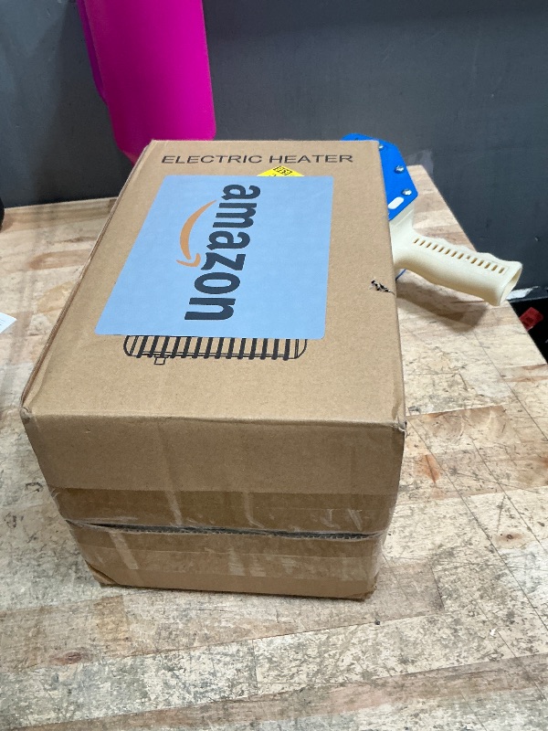 Photo 1 of 1500W Space Heater for Indoor Use PTC Portable Electric Heater 110V Fast Heating Room Small Heater Heating and Fan Modes for Desk Office Bedroom Bathroom