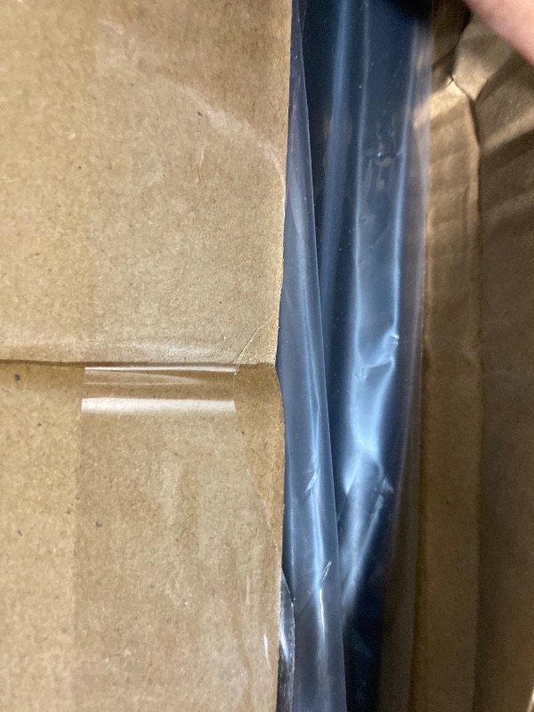 Photo 1 of **MISSING ASSEMBLY PIECES** SMODBRODRE Black Curtain Rods for Window 28 to 48, 5/8 inch Small Decorative Curtain Rod Set with Brackets