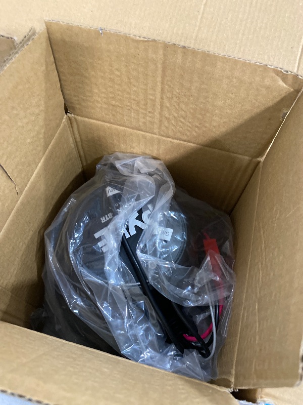 Photo 1 of ***MISSING PARTS***
Pyle 2-Way Dual Waterproof Off-Road Speakers, 4 Inch 800 Watt Marine Grade Wakeboard Tower Speakers System, Full Range Outdoor Audio Stereo Speaker for ATV, UTV, Quad, Jeep, Boat - PLUTV41BK, Black
retail 80$$$$