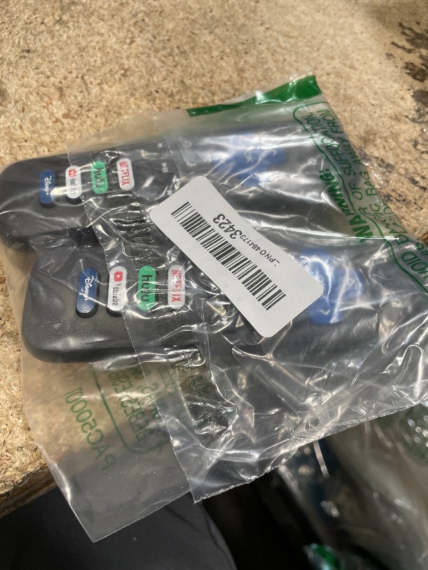 Photo 1 of (Pack of 2) Replacement Remote Control Only for Roku TV, Compatible for TCL Roku/Hisense Roku/Onn Roku/Sharp Roku/Element Roku/Westinghouse Roku/Philips Roku Smart TVs (Not for Roku Stick and Box)