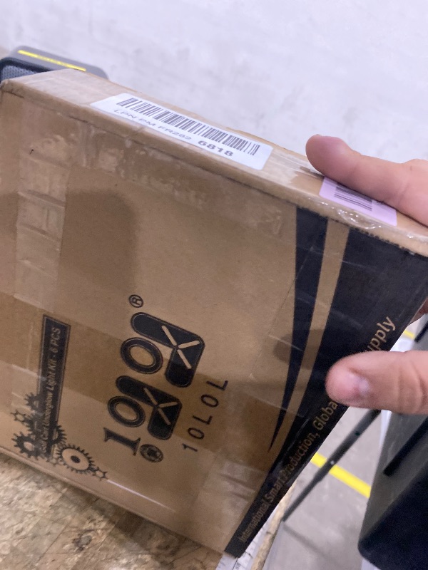 Photo 1 of 10L0L 6PCS Golf Cart Underglow LED Light Strip Kit with Canopy Lights, 22 Dream Color Modes Underglow LED Light Strip Control Music Sync IP67 12V-80V Input for Yamaha EZGO Club Car