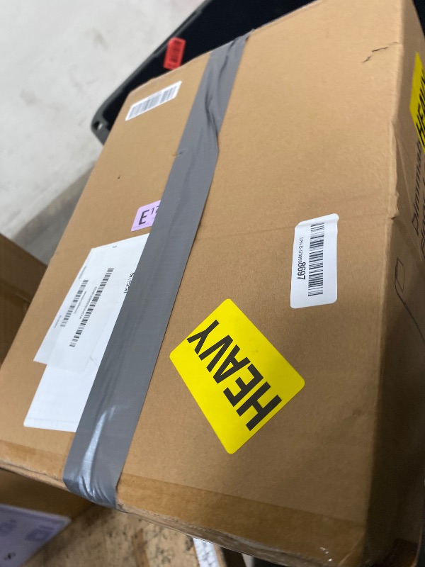 Photo 1 of ?Upgraded? Dimmable Floor Lamp, 1000 Lumens LED Edison Bulb Included, Arc Floor Lamps for Living Room Modern Standing Lamp with Linen Shade, Tall Lamp for Bedroom Office Dining Room- Black