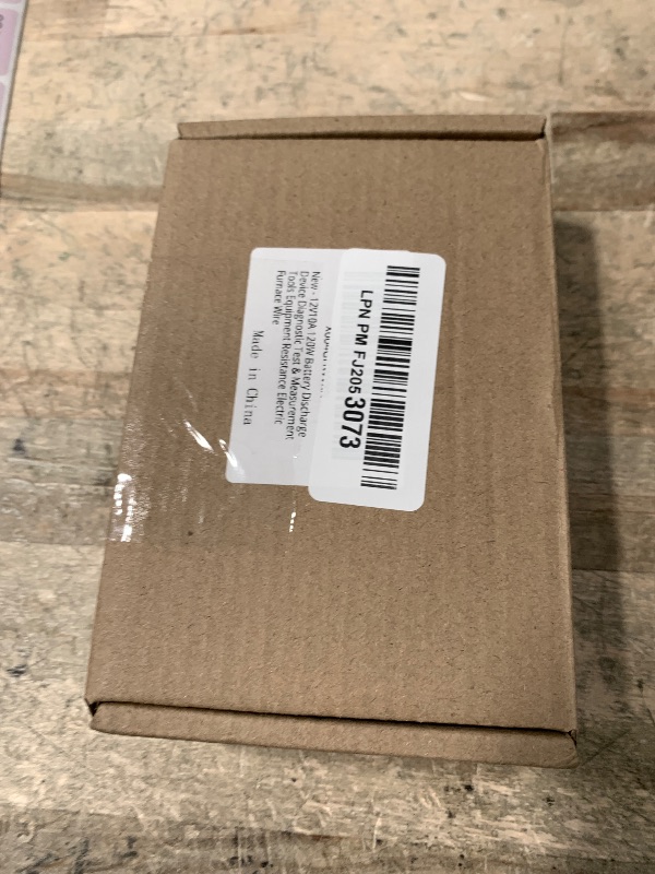 Photo 1 of 12V Battery Discharger Device Battery Load Tester 12 Volt Lithium/Lead Acid Battery Discharge Resistor Diagnostic & Measurement Tools Equipment Resistance Electric Furnace Wire 12V10A 120W