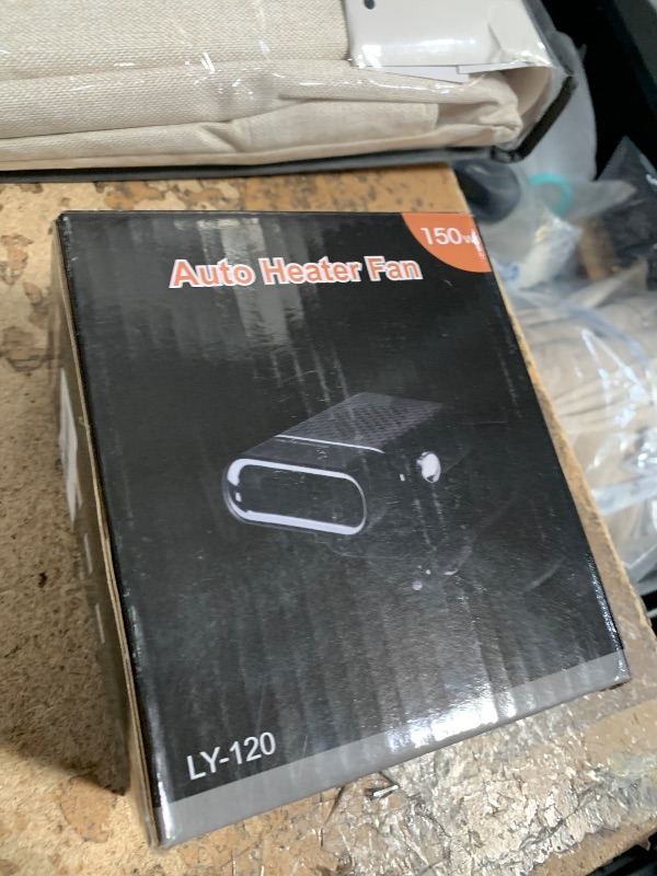 View 2 of 12V 150W Portable car heater, Dual Mode Heater and Cooler Fan with 360° Rotation, for Quick Windshield Defrosting and Interior Comfort in Car Truck