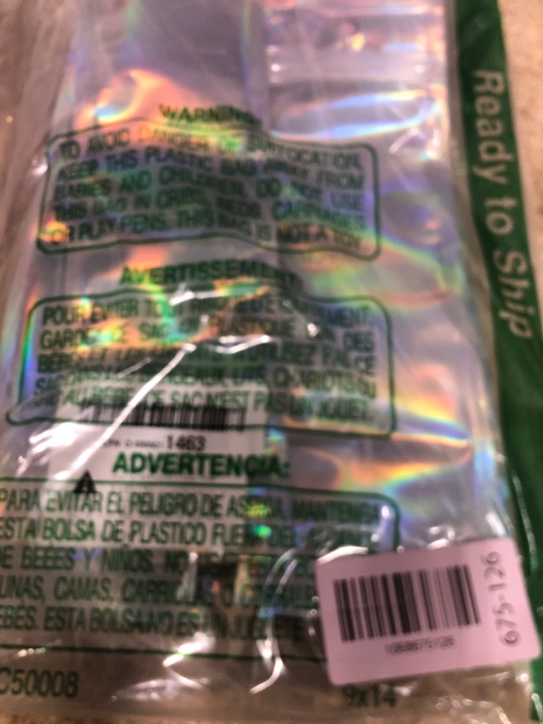 Photo 1 of 100 Pcs 2.7x9 Inch Holographic Pen Bags - Resealable Smell-Proof Packaging Bags for Party Favors, Food Storage, Cosmetics, Jewelry, Craft Supplies & Lip gloss