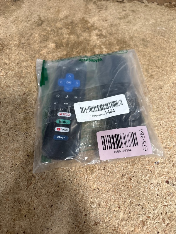 Photo 1 of (Pack of 2) Replacement Remote Control Only for Roku TV, Compatible for TCL Roku/Hisense Roku/Onn Roku/Sharp Roku/Element Roku/Westinghouse Roku/Philips Roku Smart TVs (Not for Roku Stick and Box)