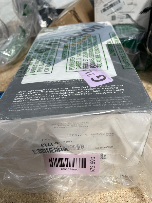 Photo 1 of *** FOR PARTS ONLY / MISSING ASSEMBLY PIECES*** Kwikset HomeConnect 620 Z-Wave Long Range Enabled Keypad Smart Lock Convenient Keyless Entry, Customizable User Codes, Ring Alarm Compatible, Hub Required, Sold Separately Satin Nickel Contemporary