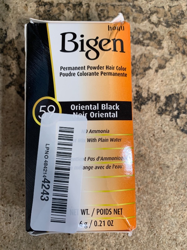 Photo 1 of #59 Oriental Black Bigen Permanent Powder - 3 Pack