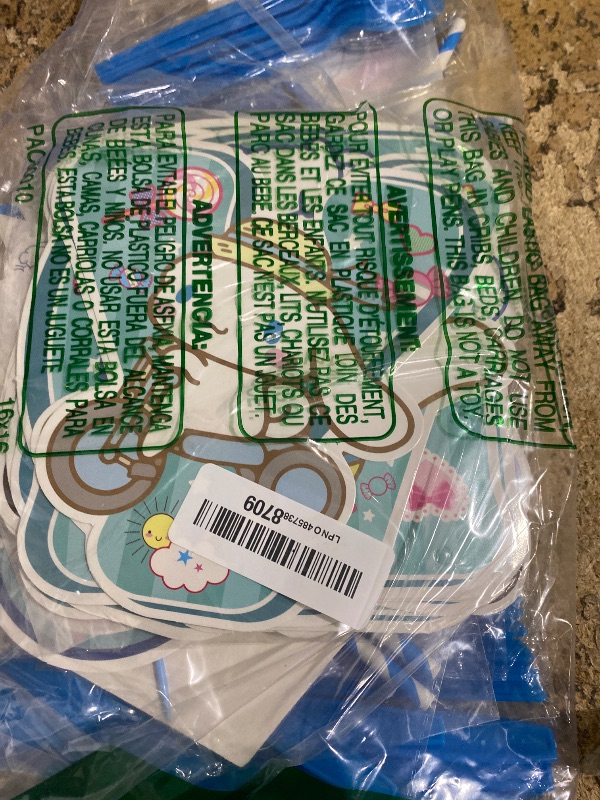 Photo 1 of 103 PCS Birthday Decorations Include Birthday Banner, Foil Balloon, Tablecloth, Paper Tableware, Tattoo Sticker, Backdrop for Adult Theme Party Supplies