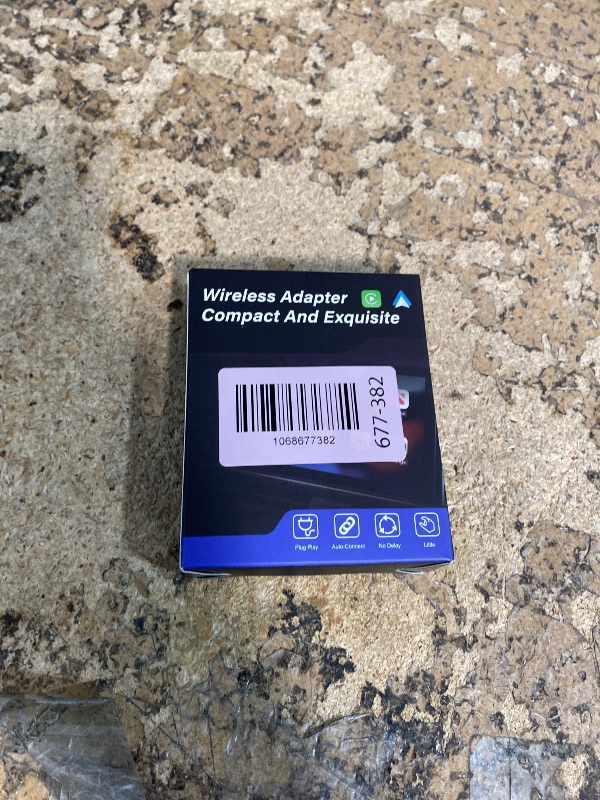 Photo 1 of 2026 Aimoon Mini Wireless CarPlay Adapter Upgrade Wired to Wireless for CarPlay & Android Auto Plug and Play Fast Auto-Reconnect Stable Control Zero Delay Car Play for iPhone iOS 10+ Android 11+