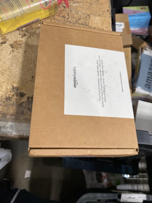 Photo 1 of *************FOR PARTS ONLY- MISSING PIECES*************
Amazon Basics Exterior Door Knob With Key Lock and Deadbolt, Coastal, Matte Black