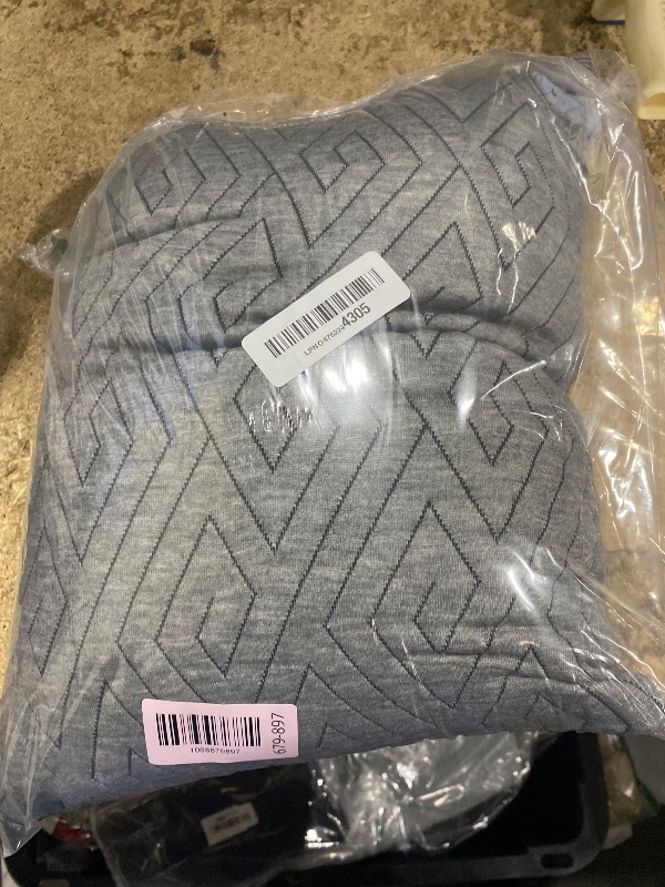 Photo 1 of 1 MIDDLE ONE Travel Pillow for Sleeping Camping, Memory Foam Small Pillow with Breathable Cover for Backpacking, Airplane, Car (17.5 x 12 Inch)