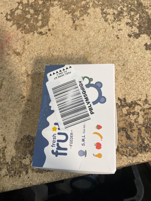 Photo 1 of 2 Pack Silicone Baby Fruit Feeder with Mini Freezer Tray, Breastmilk Popsicle Molds for Baby Teething Relief, Fresh Food Feeder for Safe Infant Self Feeding, Extra Food Pouches