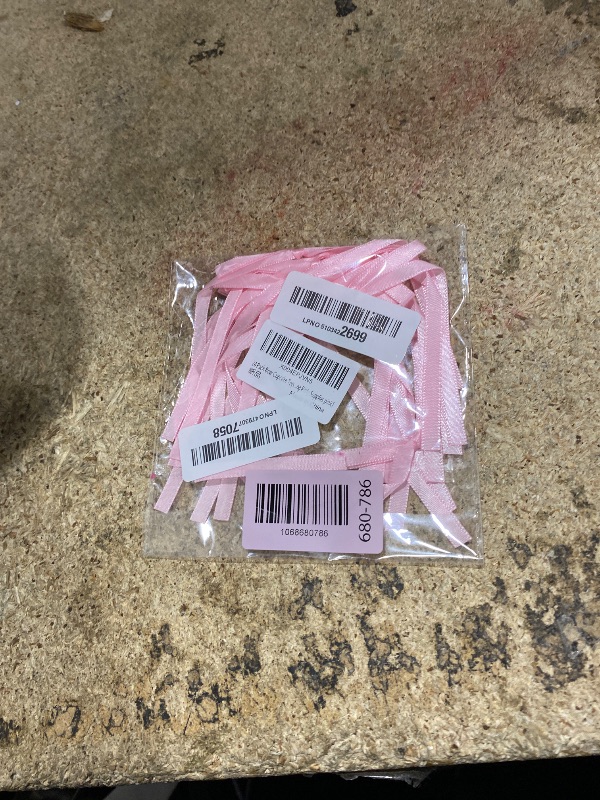 Photo 1 of 20 Pack Pink Bow Cupcake Toppers Light Pink Ribbon Bows Cake Toppers for Coquette Pink Girls 16th 21st Birthday Cake Bows Balloon Wall Decorations Baby Shower Wedding Anniversary Party Supplies