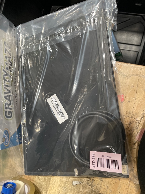 Photo 1 of **FOR PARTS ONLY / DAMAGED DISPLAY** WGK 15.6 inch Portable Monitor 1080P FHD Travel Display HDMI/USB-C Compatible with Laptops, Desktops, Phones, PS, Mac, Xbox, Switch, and Other Gaming Devices Includes Stand and Speakers VESA