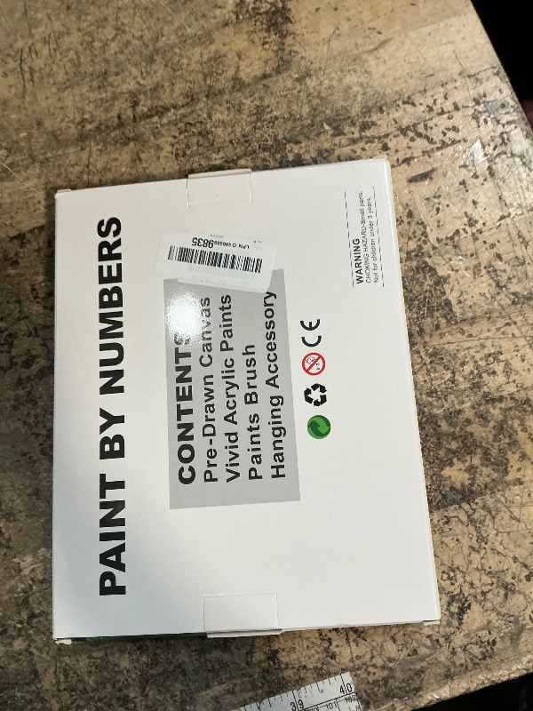 Photo 1 of ***MISSING PAINT*** Amaieuin 6 Pack Landscape Paint by Numbers Kit for Adults Beginner, Number Painting for Adults,Easy Adult Paint by Numbers for Home Decor Gift 12x8in