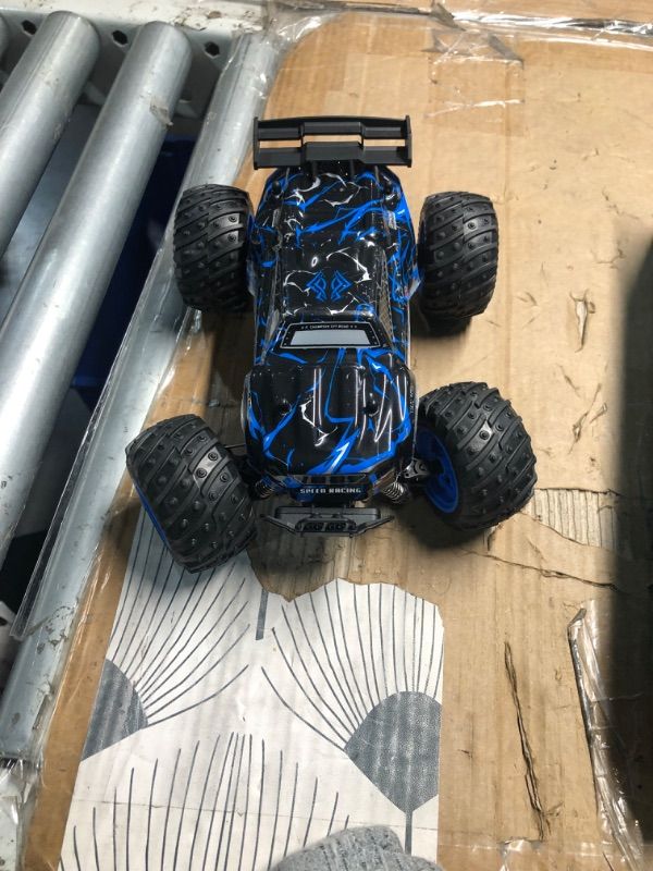 Photo 1 of ** missing all the other items and minor damage**
BIFYTON Remote Control Car, 1:18 Rc Cars, All-Terrain RC Truck with LED Light, 20KM/H, Rechargeable, 2WD, 2.4GHz, Sturdy PVC Shell, Remote Control Truck for Boys 4-7 8-12, Beginner