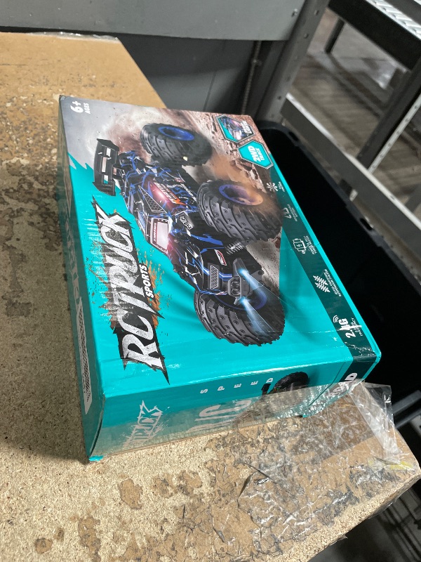 Photo 1 of ** missing all the other items and minor damage**
BIFYTON Remote Control Car, 1:18 Rc Cars, All-Terrain RC Truck with LED Light, 20KM/H, Rechargeable, 2WD, 2.4GHz, Sturdy PVC Shell, Remote Control Truck for Boys 4-7 8-12, Beginner