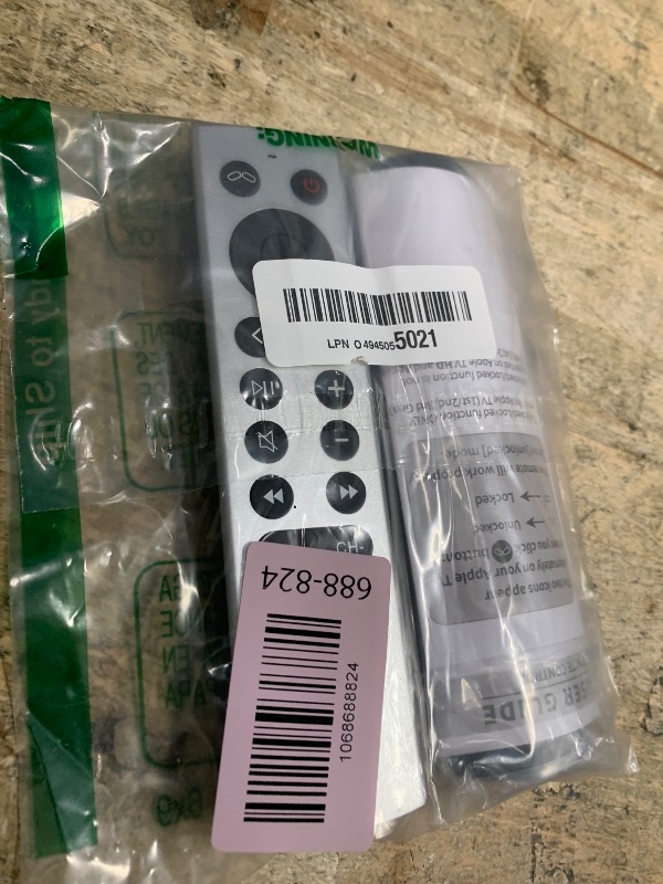 Photo 1 of (2 Pack) Replacement Remote for Apple-TV-Remote-Control 4K/HD (NOT Siri & NO Voice)
