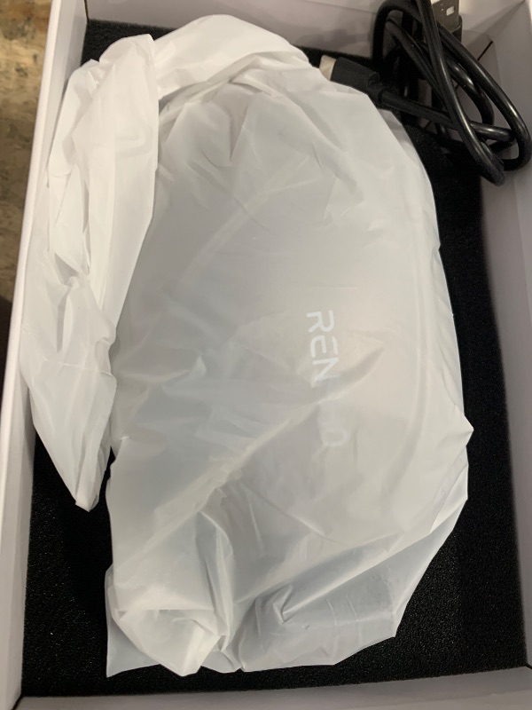 Photo 1 of **HAS GLITTER ON THE INSIDE OF MASK (STILL FUNCTIONAL)** RENPHO Eye Massager with Heat, Valentines Day Gifts Birthday Gifts for Mom Dad Women Men Face Massager, Heated Sleep Mask for Dry Eyes Eyeris 2