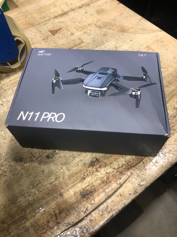 Photo 1 of ?4K Ultra HD Drone with Camera for Adults N11 PRO GPS Enabled, 90 Min Flight Duration, Precision Auto Return, Follow Me Function, 5G Low-Latency FPV, Brushless Motor Technology, Beginner Friendly RC Quadcopter?