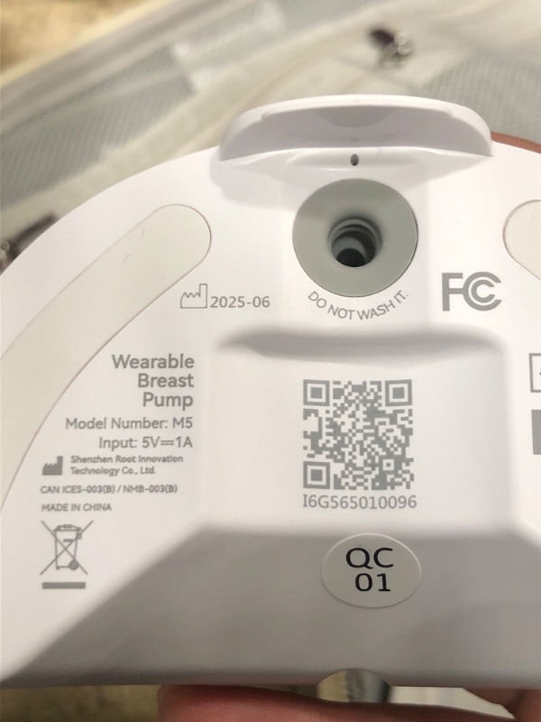 Photo 1 of ***MISSING DIAPHRAM*** Momcozy M5 Smart APP Controlled Wearable Breast Pump, Hands-Free Wireless Electric Pump, 3 Modes 9 Suction Levels, BPA-Free, Portable Lightweight, 24mm Flange, 2-Pack Cozy Red