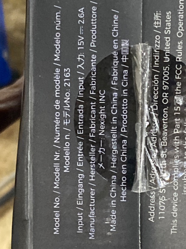 Photo 1 of *** HAS STICK DRIFT*** NexiGo Hall Effect Gripcon with Kickstand and HDMI Out for TV Docking, Hall Sensing Joystick for Switch/Switch OLED, Handheld Mode, 4K/1080P Supported HDMI and USB 3.0 Port, Blue