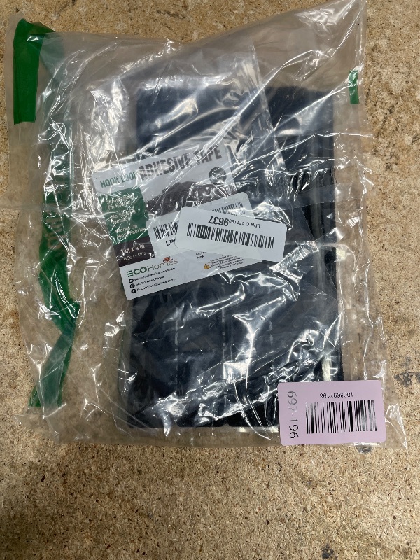 Photo 1 of (1x4 Inch, 16 Sets) Strips with Adhesive for Fabric, No Sew Stick On for Fabric, Sticky Back for Clothes, Curtains - Heavy Duty Double Sided Hook and Loop Hem Tape Fasteners, No Sewing No Iron, Black