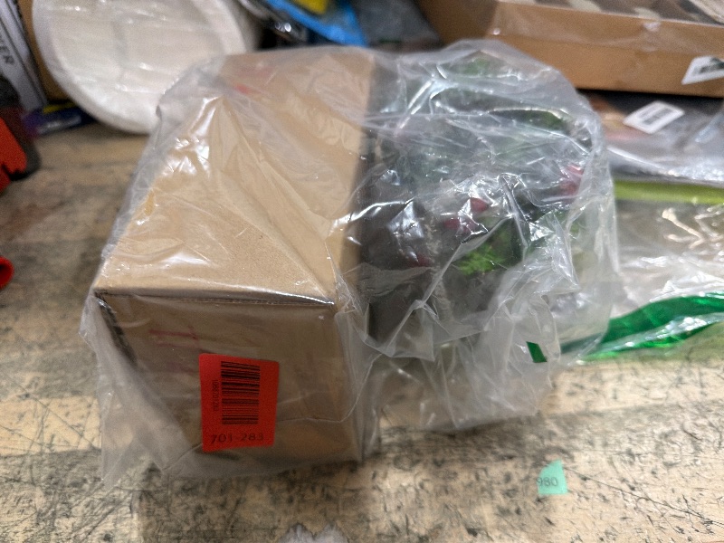 Photo 1 of ?12 PCS Christmas Candle Rings with Glass Tealight Holders Red Berry Pinecones Wreaths Artificial Berries Snowy Pine Garland Candle Ring Holder for Wedding Xmas Table Centerpieces Tabletop Decor