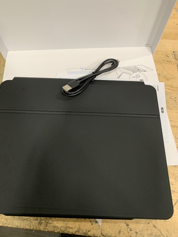 Photo 1 of ESR iPad Pro 13 Inch Case with Keyboard (M5/M4, 2025/2024), iPad Pro 13 Keyboard Case with Easy-Set Magnetic Stand, Portrait/Raised Modes for iPad Pro 13, Removable, Rebound 360 Series, Black