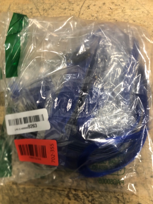 Photo 1 of 12 PCS Blue Hair Extensions Clip in, Colored Party Highlights Extension for Kids Girls Synthetic Hairpiece Straight 22 inch