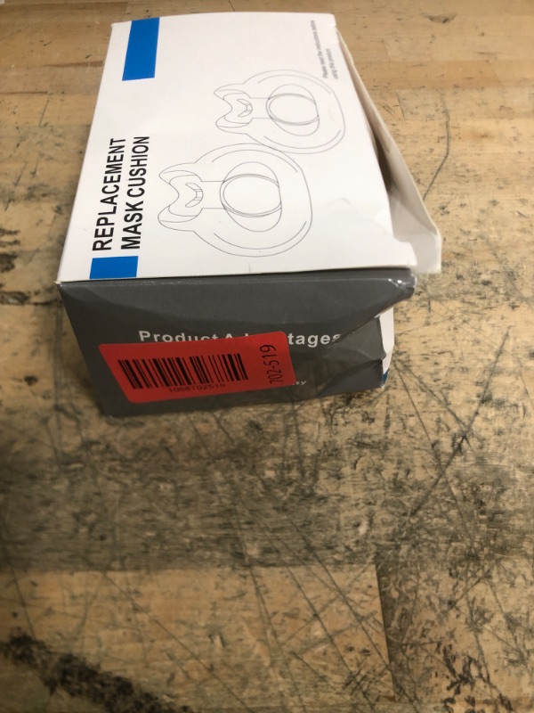 Photo 1 of 2-Pack Replacement Cushions for F30(M) - Reliable Seal, Comfortable Fit & Durable - Compatible with Original F30 Frame, Medium