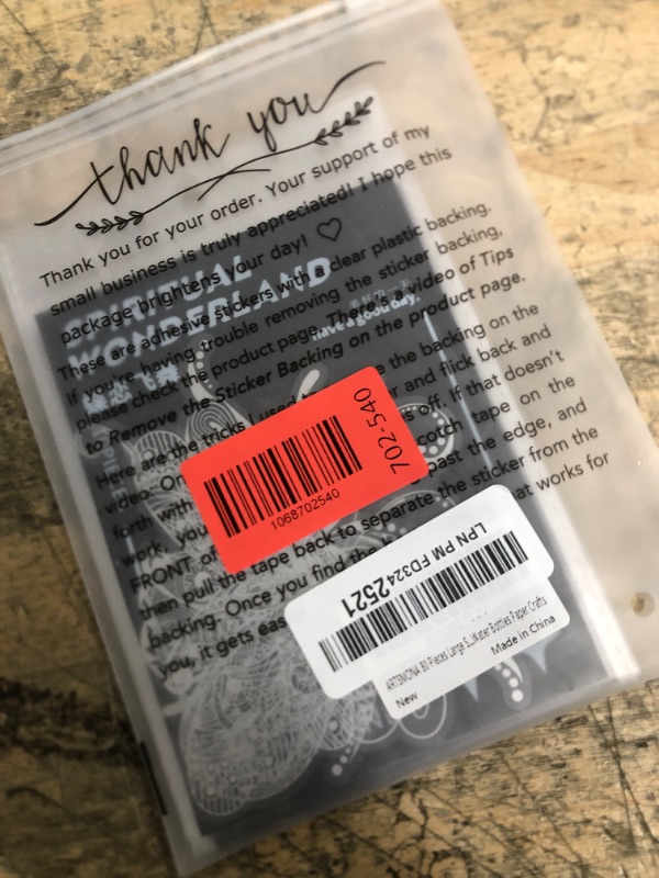 Photo 1 of ***ALL SILVER SET*** ARTSMONA 80 Pieces Large Size Holographic Stickers, Glitter Shiny Iridescent Transparent Resin Sticker Decals for Scrapbook Junk Journal Bullet Journals Planners Laptops Water Bottles Paper Crafts