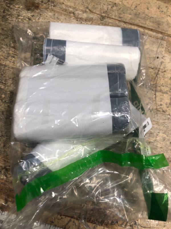 Photo 1 of 120 Counts 1.6 Gallon Mini Drawstring Trash Bags, Small Garbage Bags by KSSKSS, Code a fit 4.5-8 Liter, 1.2-2 Gal, White Trash Bin Liners for Home Office Kitchen Bathroom Bedroom