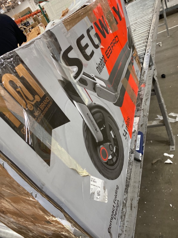 Photo 3 of Segway Ninebot E2 Pro Electric Kick Scooter, 15.5 mph Max Speed, 24.9-Mile Range, Power by 350W Motor, Cruise Mode, UL-2272 Certified