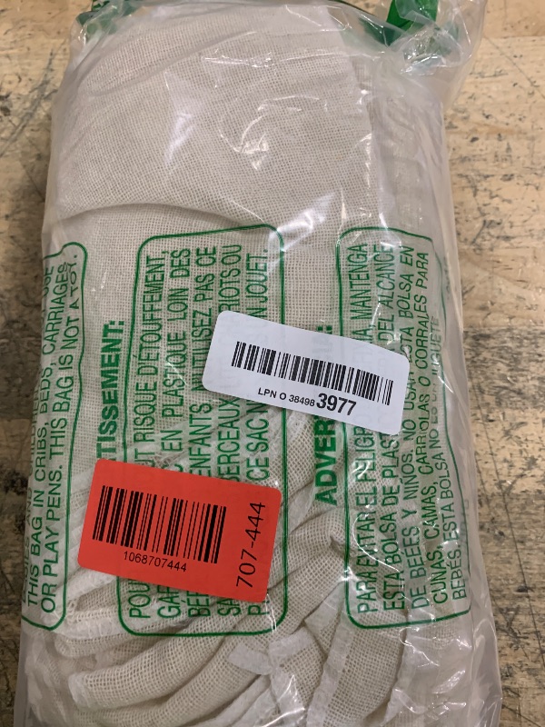 Photo 1 of 12Pcs Reusable Cheesecloth for Straining 20x20 Inch,100 Grade Cheese Cloths Hemmed Edges, 100% Unbleached Cotton Cheese Cloth,Ultra-Dense Cloth Strainer for Yogurt/Nut Milk/Baking Making 56x42 Weave