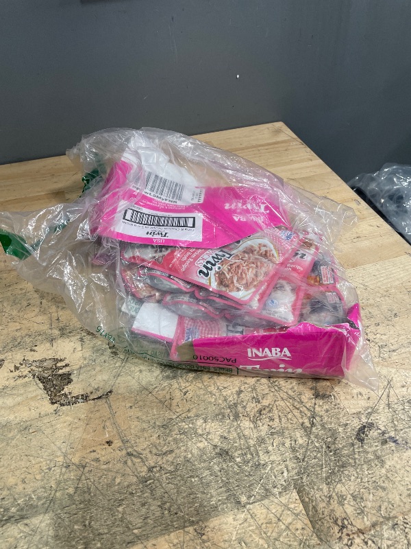 Photo 1 of *2/17/2027* INABA Twin Packs for Cats, Side Dish/Topper Cups, 1.4 Ounces per Serving, 12 Servings, Tuna & Chicken Recipe in Tuna Broth