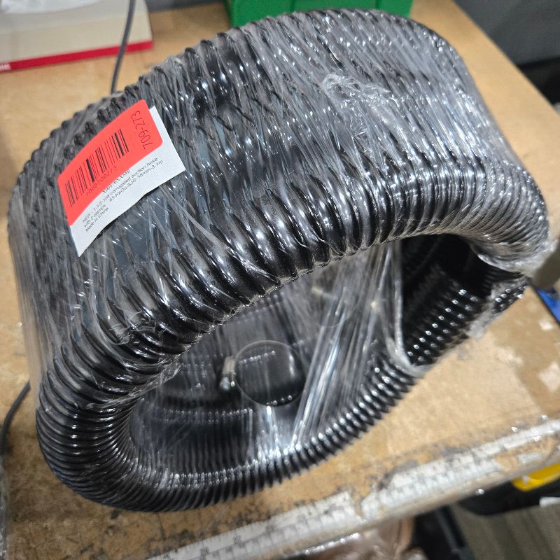 Photo 1 of 10ft corrugated suction hose with clamps