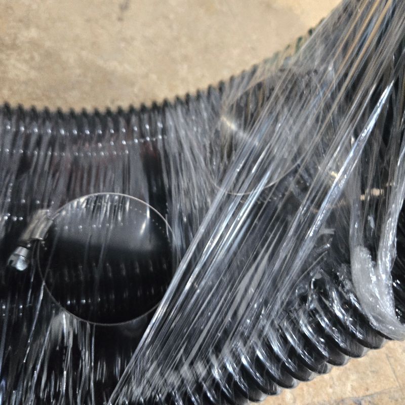 Photo 1 of 10ft corrugated suction hose with clamps
