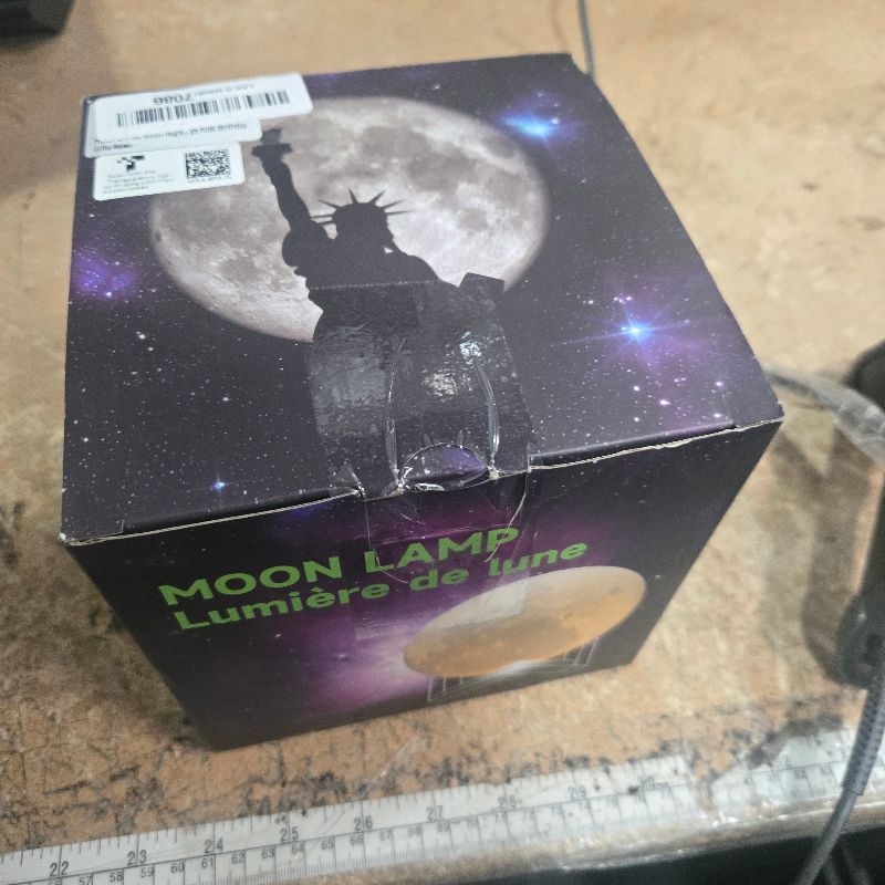 Photo 1 of HOLA Paint Your Own Moon Lamp Kit, 2025 Updated USB Rechargeable, DIY Arts Supplies and Crafts Kit, Christmas Gifts for Grandkids Ages 6 7 8 9 10 11 12 13-15 Year Old Girls Boys Kids Birthday