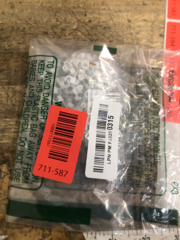 Photo 1 of ***ALL 1 SIZE (SMALLEST SIZE) *** 100 Pieces Cable Clips Cord Clips Wire Clips are Convenient alternatives to Cable Trays, conduits, or Pipes with Good Insulation Properties