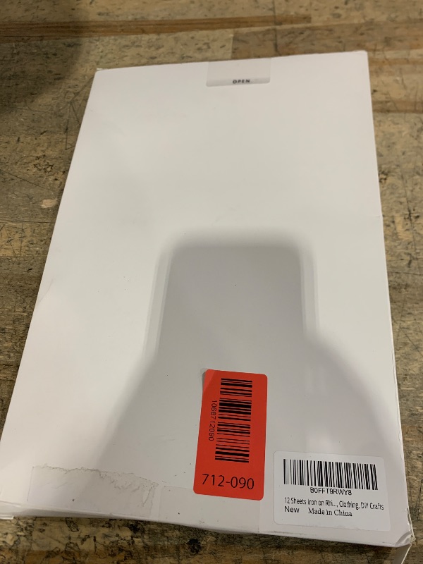 Photo 1 of 12 Sheets AB Iron on Rhinestone Sheets for Heat Press | Hotfix Rhinestone Transfers, Flat Round Crystal Decals, Glitter Gems Stickers, Iron on Patches for T-Shirts, Denim, Clothing, DIY Crafts