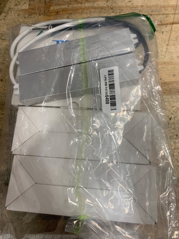 Photo 1 of ?Pack of 6? LED Driver 60 Watts Waterproof IP67 Power Supply Transformer Adapter 100V-260V AC to 12V DC Low Voltage Output for LED Light, Computer Project, Outdoor Light and Any 12V DC led Lights