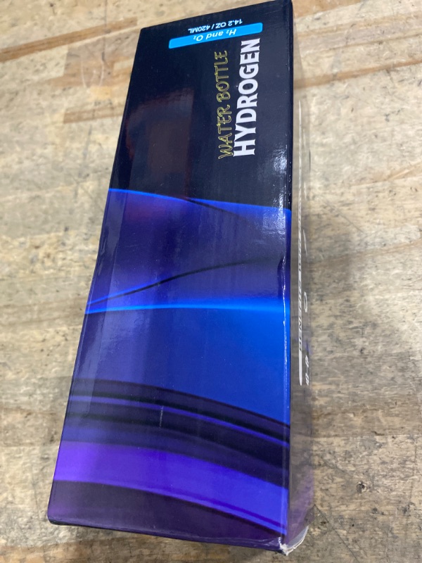 Photo 1 of 2025 New Hydrogen Water Bottles, Portable Hydrogenated Water Bottle with SPE PEM Technology, 420ml Hydrogen Water Bottle Generator, Rechargeable Ionizer Machine for Office, Home, Travel